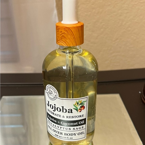 Jojoba  HYDRATE & RESTORE with Coconut Oil Eucalyptus Sage All Over Body Oil NEW - Picture 8 of 10